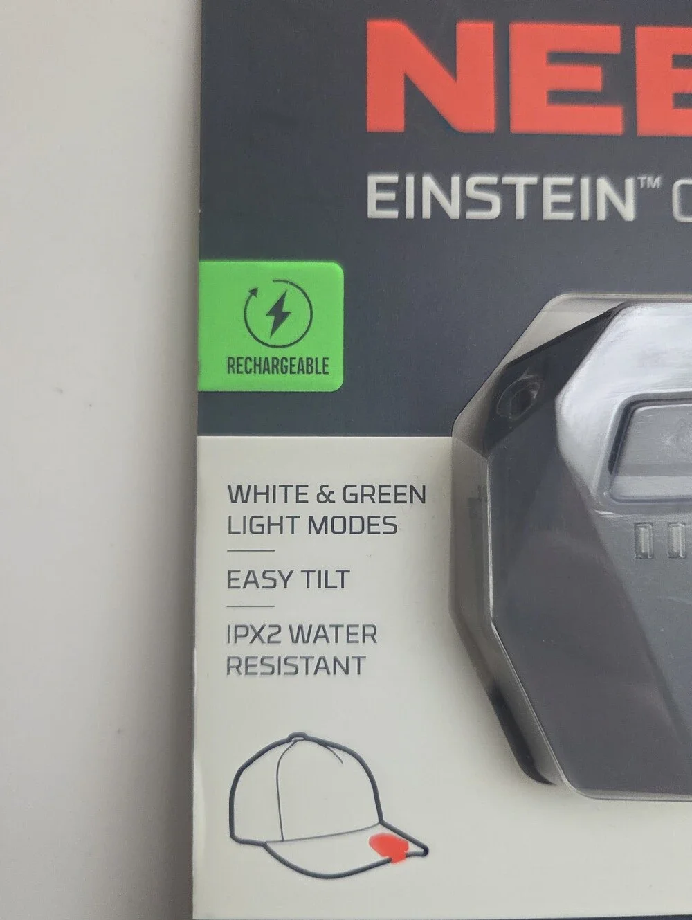 NEBO Einstein Cap 100 LED Clip Light